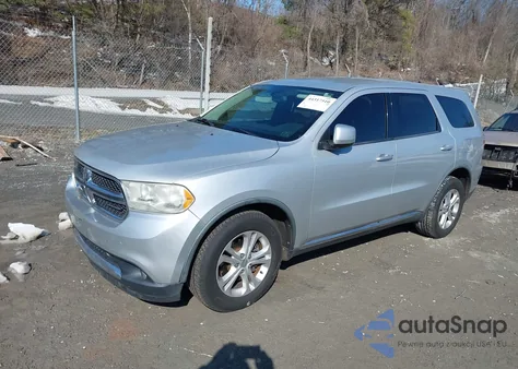 2011 Dodge Durango Express from USA, damaged, VIN 1D4RE2GG9BC628490
